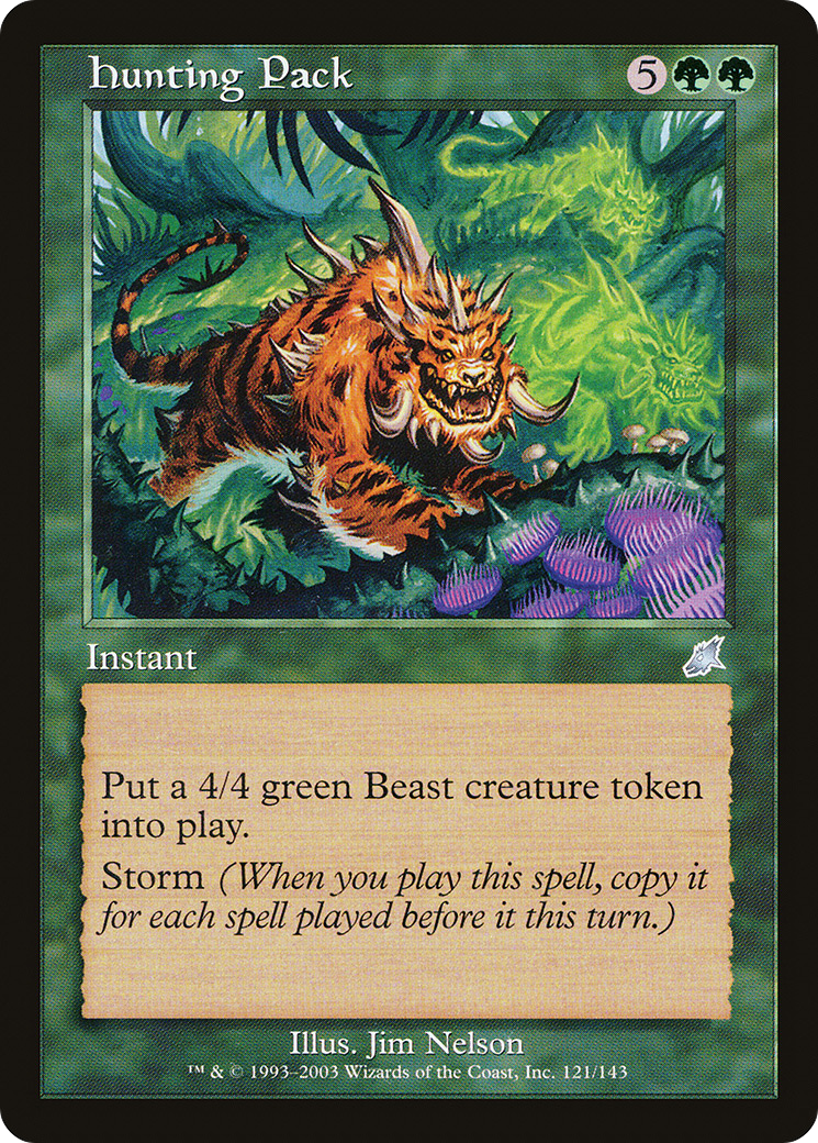 Hunting Pack  (SCG-121) - Scourge Foil