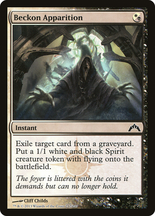 Beckon Apparition  (GTC-212) - Gatecrash Foil