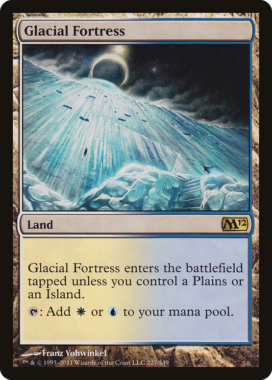 Glacial Fortress (M12-227) - Magic 2012 Foil