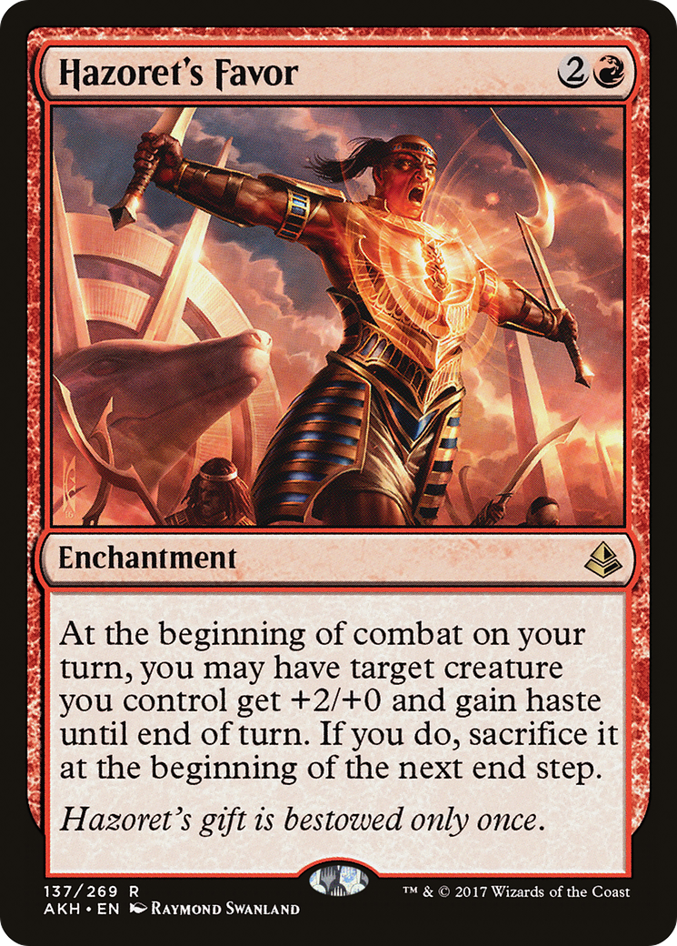 Hazoret's Favor (AKH-137) - Amonkhet