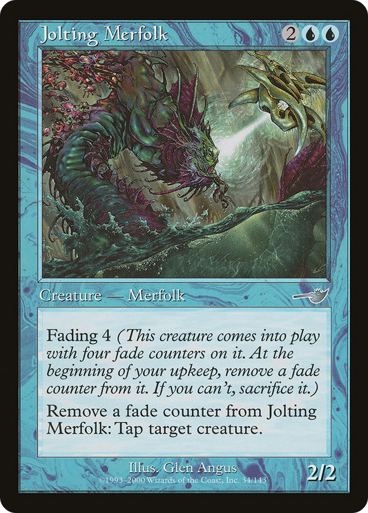 Jolting Merfolk (NEM-034) - Nemesis