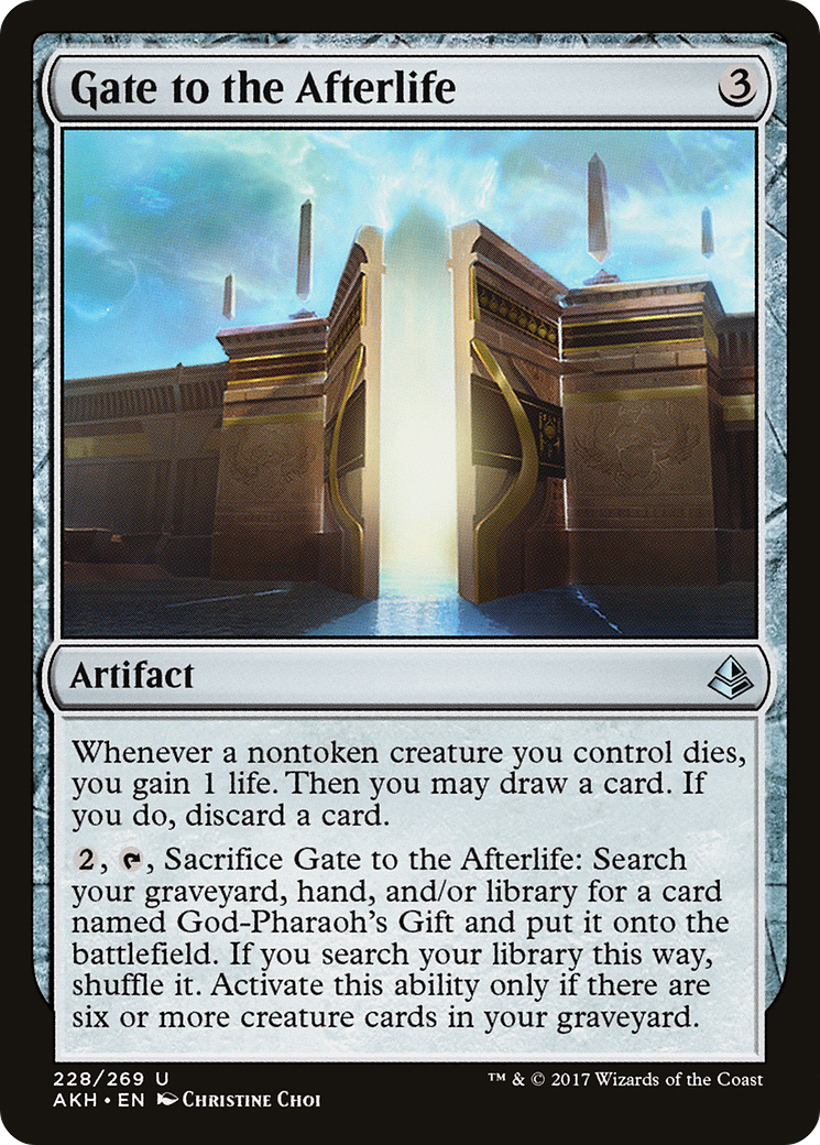 Gate to the Afterlife (AKH-228) - Amonkhet Foil