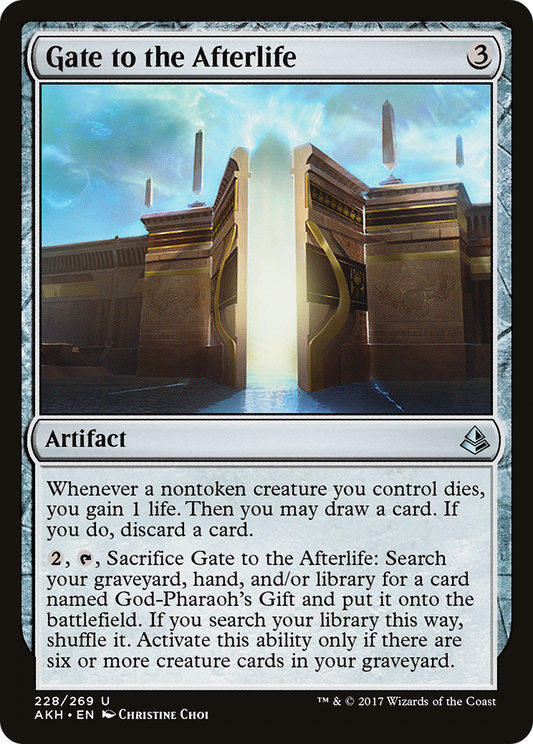 Gate to the Afterlife (AKH-228) - Amonkhet Foil