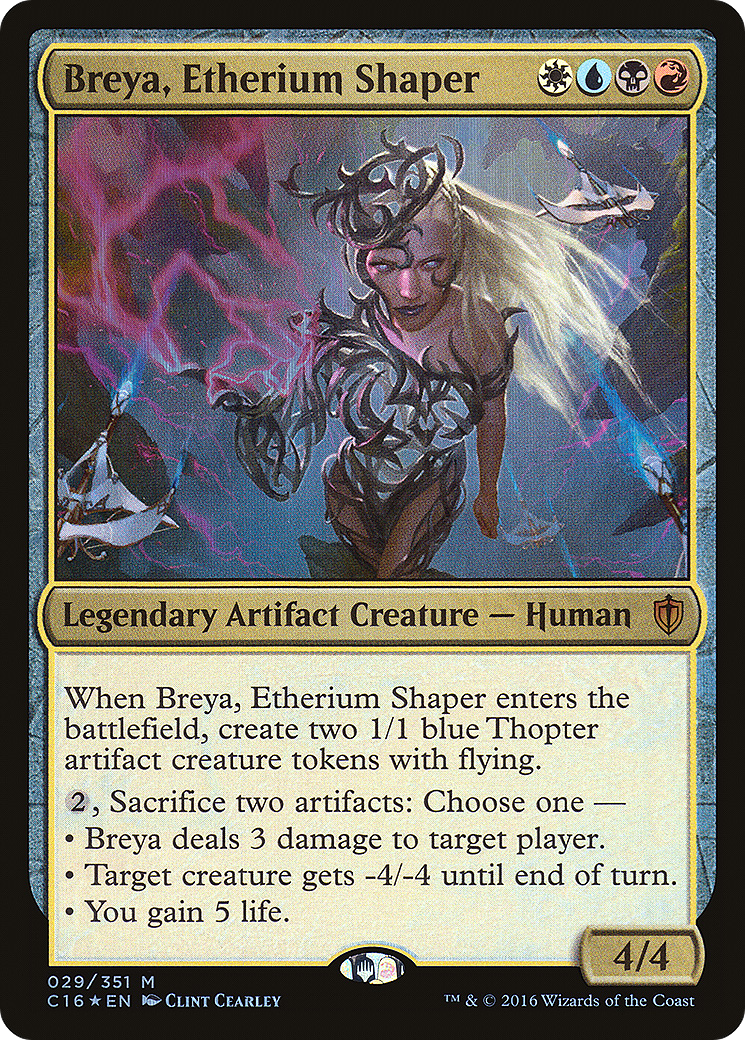 Breya, Etherium Shaper (C16-029) - Commander 2016 Foil