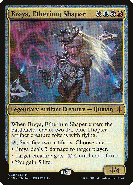 Breya, Etherium Shaper (C16-029) - Commander 2016 Foil