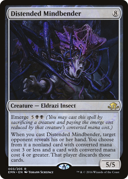 Distended Mindbender (EMN-003) - Eldritch Moon Foil