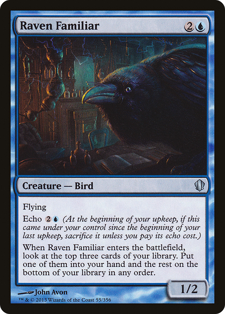 Raven Familiar (C13-055) - Commander 2013