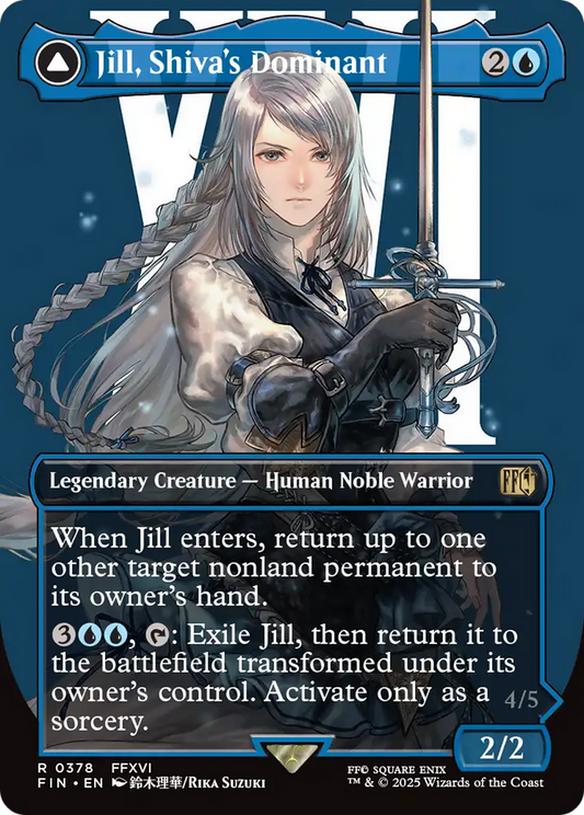 Jill, Shiva's Dominant (Borderless) (FIN-378) - FINAL FANTASY (Borderless)