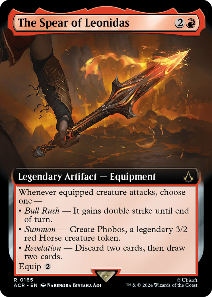 The Spear of Leonidas (ACR-165) - Assassin's Creed: (Extended Art) Foil