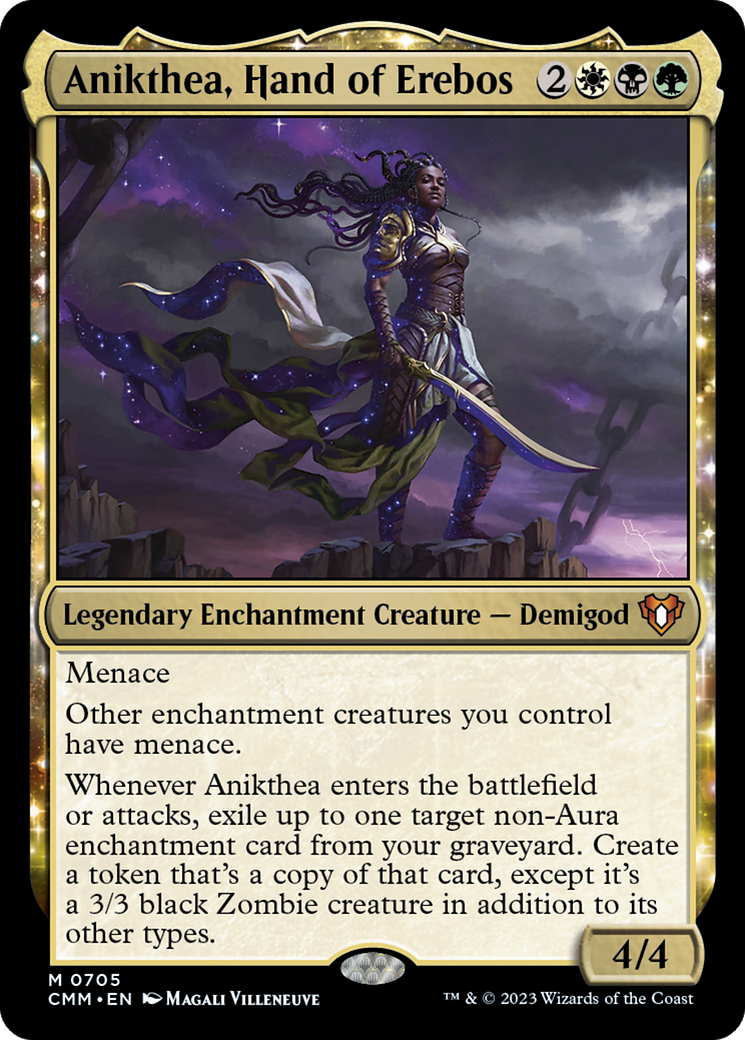 Anikthea, Hand of Erebos (CMM-705) - Commander Masters: (nyxtouched) Foil