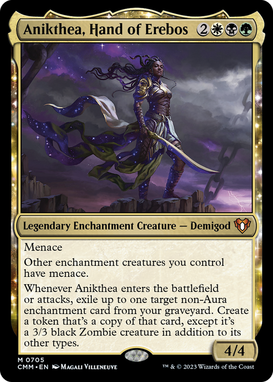 Anikthea, Hand of Erebos (CMM-705) - Commander Masters: (nyxtouched) Foil