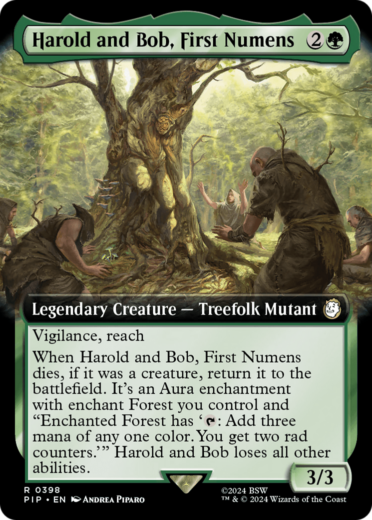 Harold and Bob, First Numens (PIP-398) - Fallout: (Extended Art) Foil