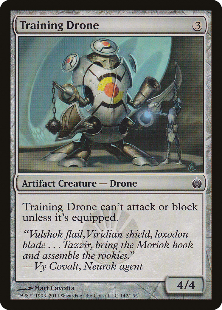 Training Drone (MBS-142) - Mirrodin Besieged