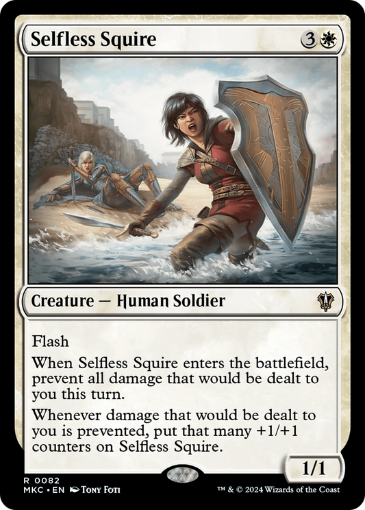 Selfless Squire (MKC-082) - Murders at Karlov Manor Commander