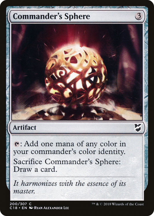 Commander's Sphere (C18-200) - Commander 2018