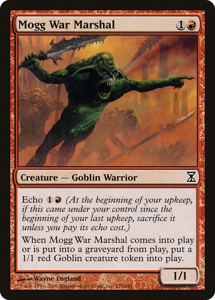 Mogg War Marshal  (TSP-170) - Time Spiral