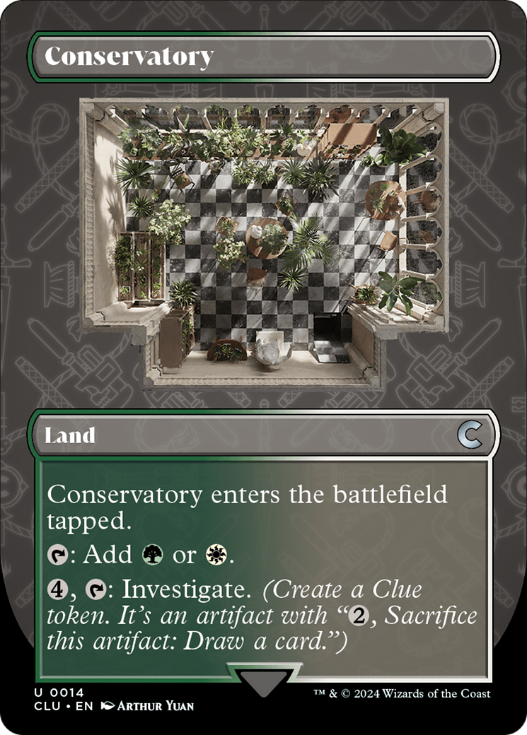 Conservatory (CLU-014) - Ravnica: Clue Edition (Borderless)