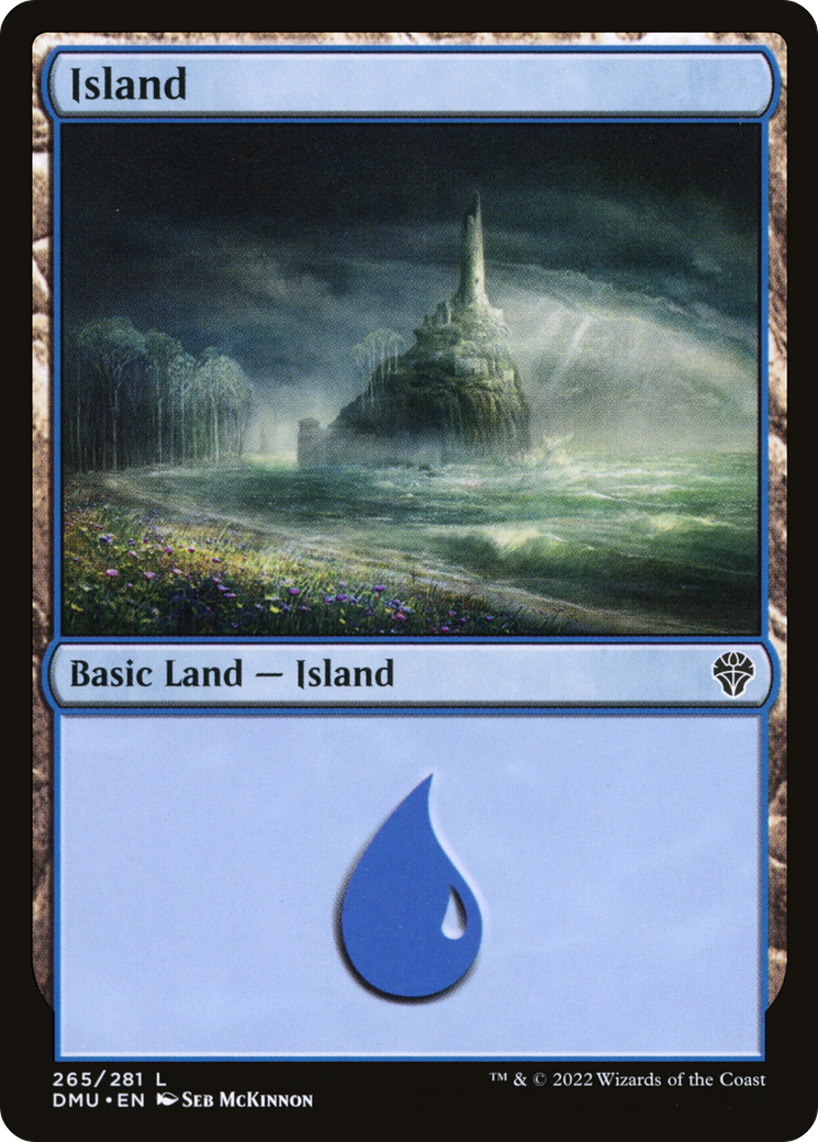 Island (DMU-265) - Dominaria United Foil