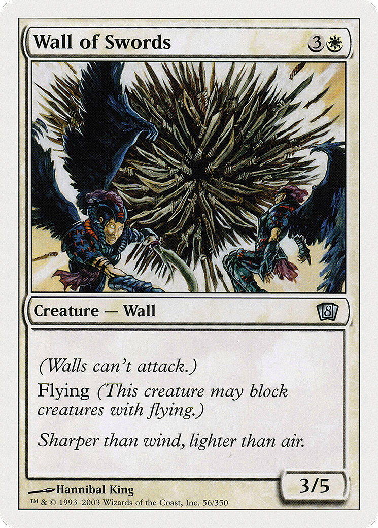 Wall of Swords (8ED-056) - Eighth Edition