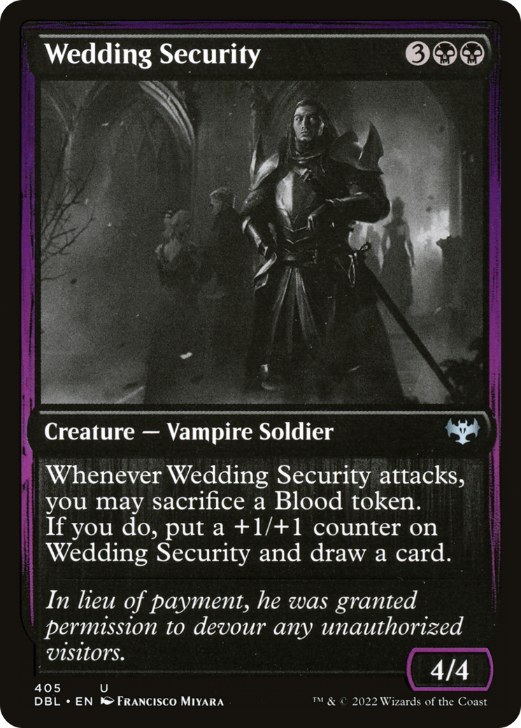 Wedding Security (DBL-405) - Innistrad: Double Feature Foil