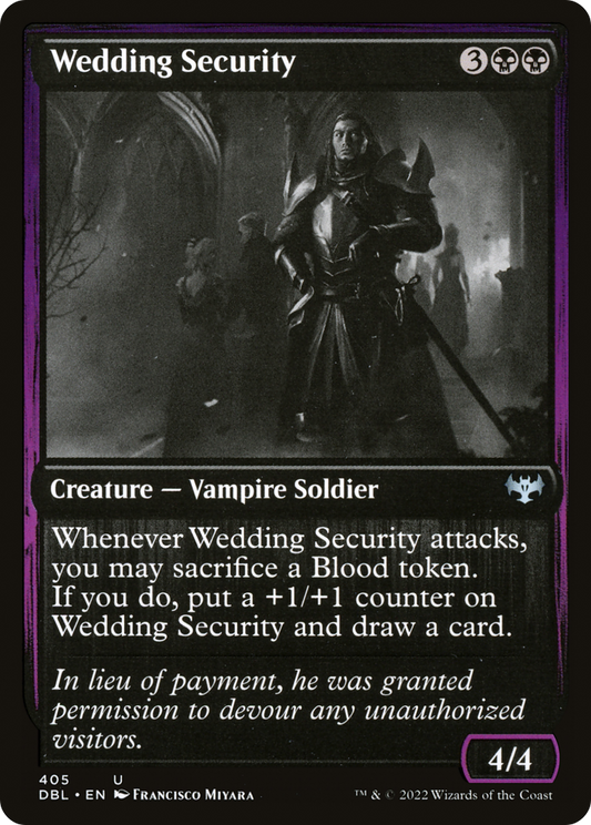 Wedding Security (DBL-405) - Innistrad: Double Feature Foil