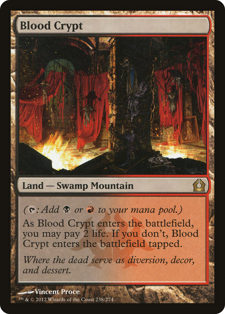 Blood Crypt (RTR-238) - Return to Ravnica Foil