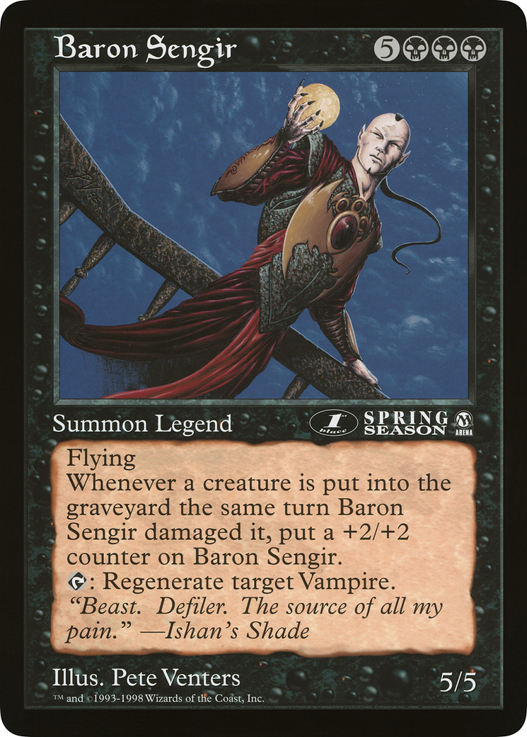 Baron Sengir (OLEP-037) - Oversized League Prizes