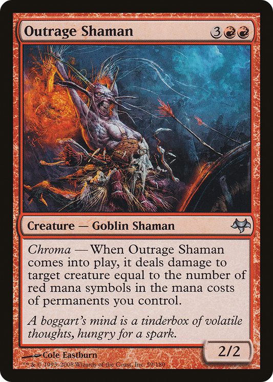 Outrage Shaman (EVE-059) - Eventide