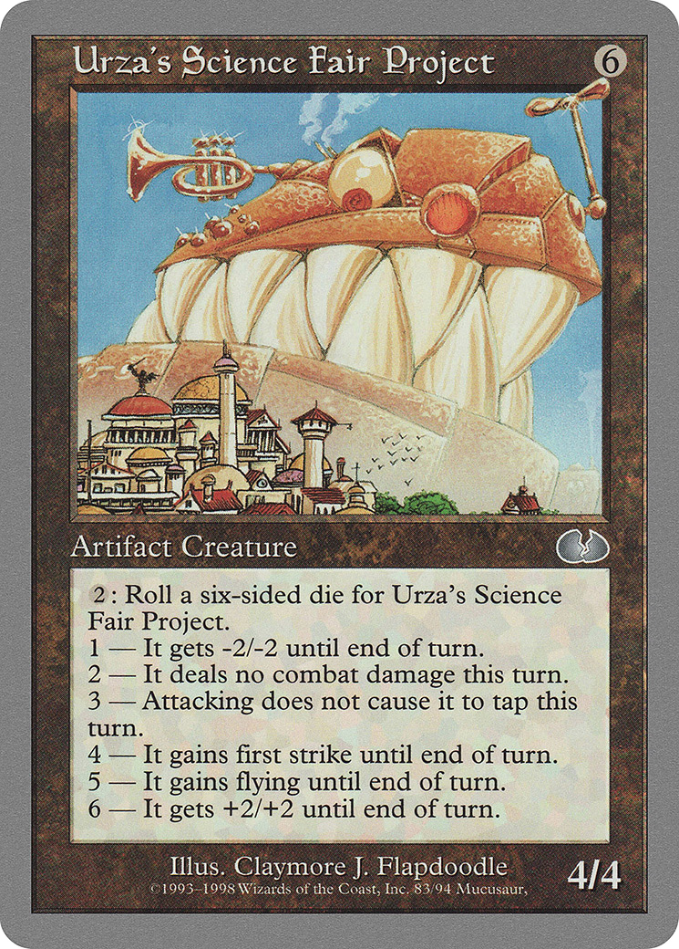 Urza's Science Fair Project (UGL-083) - Unglued