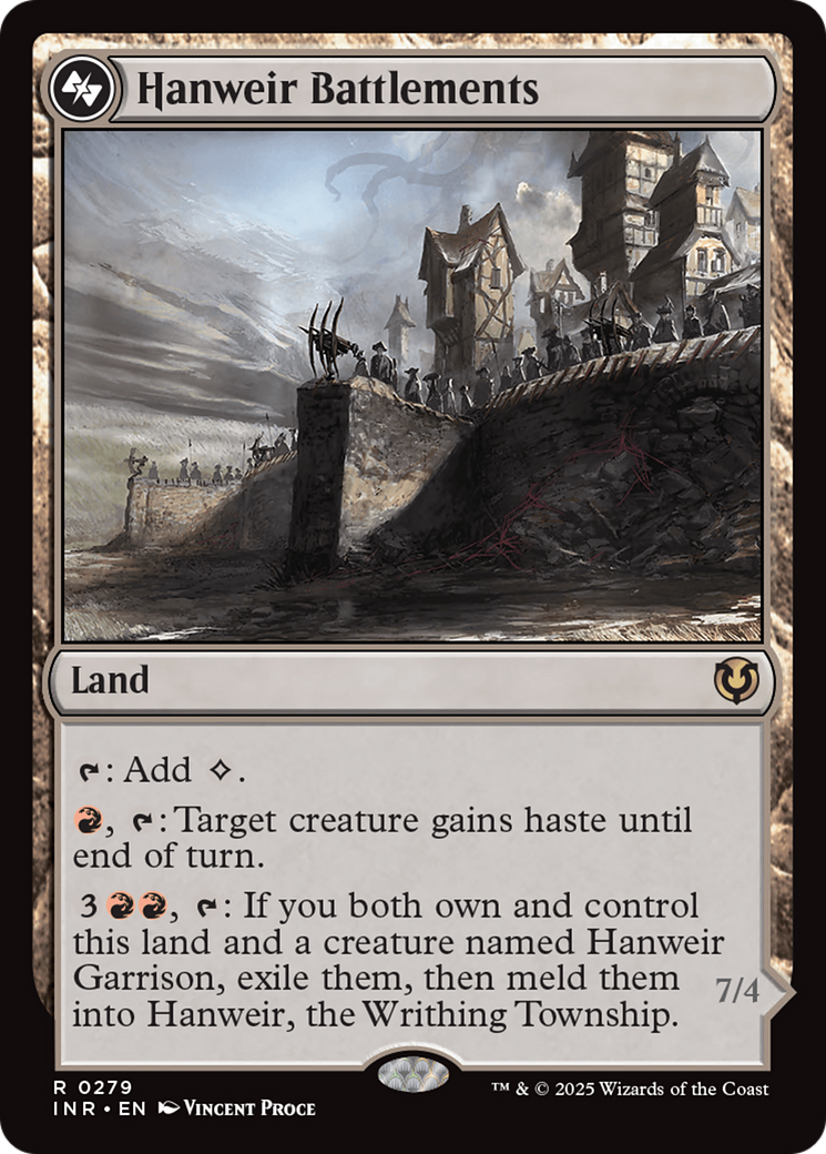 Hanweir Battlements (INR-279) - Innistrad Remastered Foil