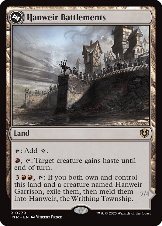 Hanweir Battlements (INR-279) - Innistrad Remastered Foil