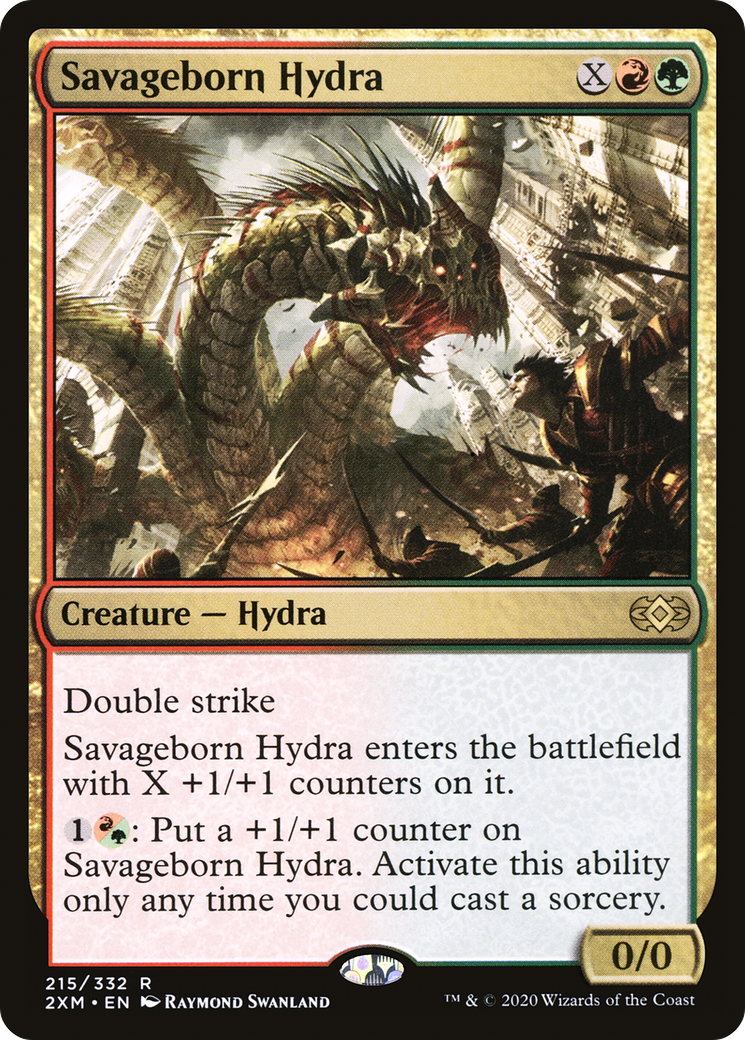 Savageborn Hydra (2XM-215) - Double Masters Foil