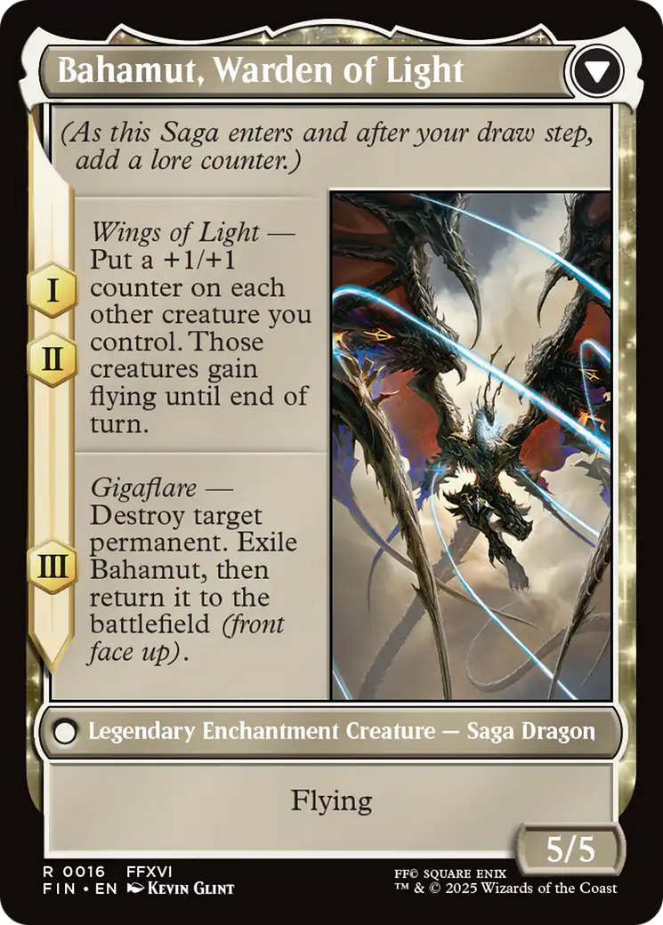 Dion, Bahamut's Dominant (FIN-016) - FINAL FANTASY