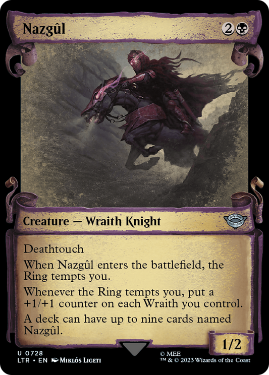 Nazgûl (LTR-728) - The Lord of the Rings: Tales of Middle-earth: (Showcase) Foil