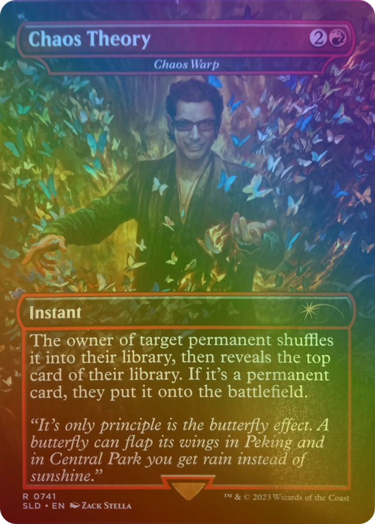 Chaos Warp (SLD-741) - Secret Lair Drop / Chaos Theory Foil