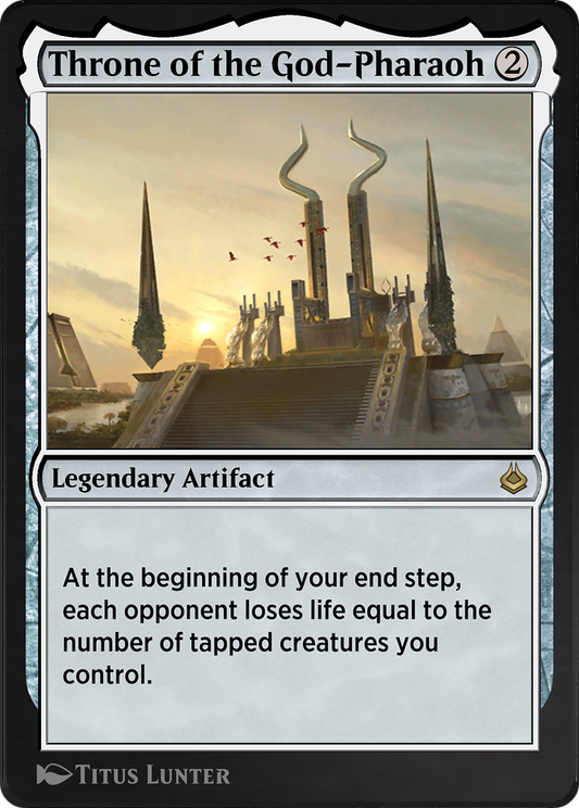 Throne of the God-Pharaoh (AKR-281) - Amonkhet Remastered