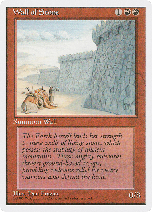 Wall of Stone (4ED-231) - Fourth Edition