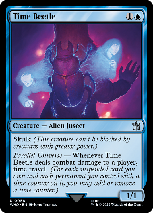 Time Beetle (WHO-058) - Doctor Who Foil