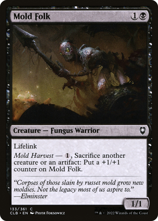 Mold Folk (CLB-133) - Commander Legends: Battle for Baldur's Gate Foil