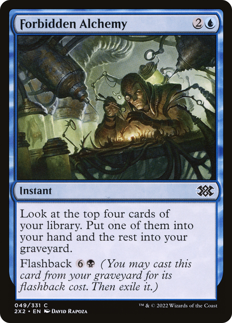 Forbidden Alchemy (2X2-049) - Double Masters 2022 Foil