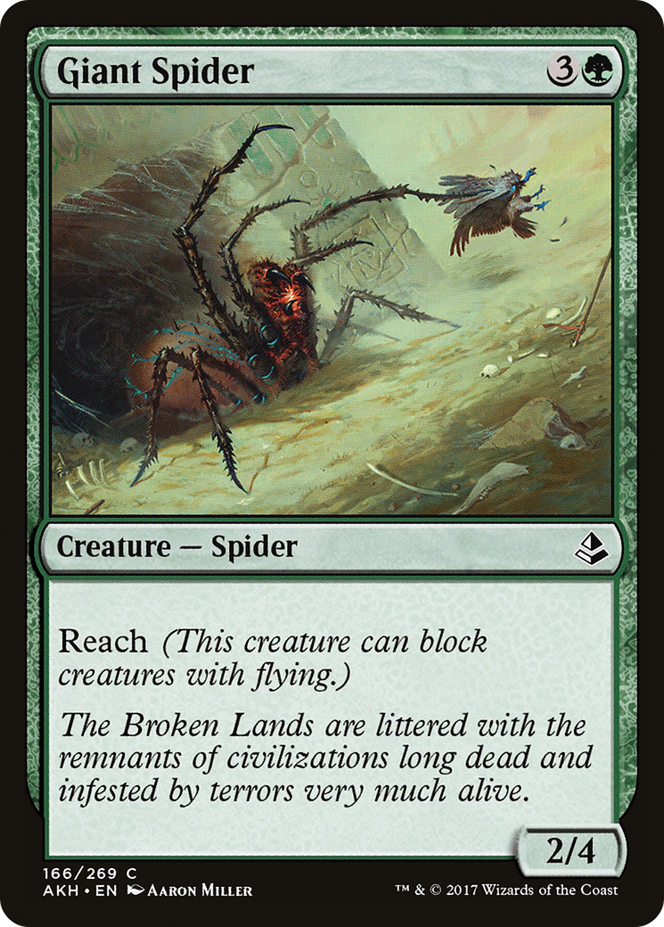 Giant Spider (AKH-166) - Amonkhet