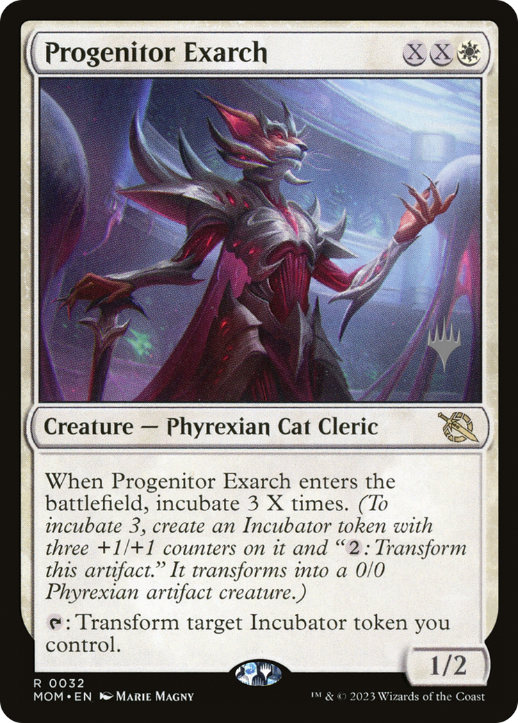 Progenitor Exarch  (PPMOM-32P) - March of the Machine Promos (Promo Pack)