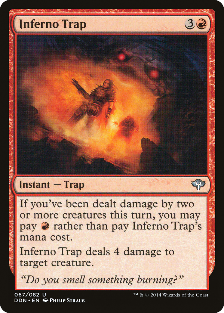 Inferno Trap (DDN-067) - Duel Decks: Speed vs. Cunning