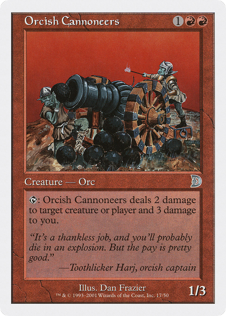 Orcish Cannoneers (DKM-017) - Deckmasters