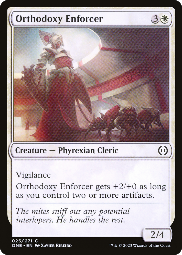 Orthodoxy Enforcer (ONE-025) - Phyrexia: All Will Be One