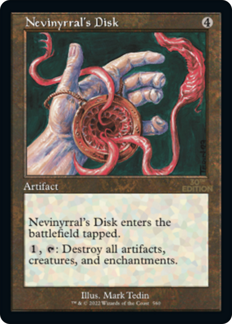 Nevinyrral's Disk (30A-560) - 30th Anniversary Edition