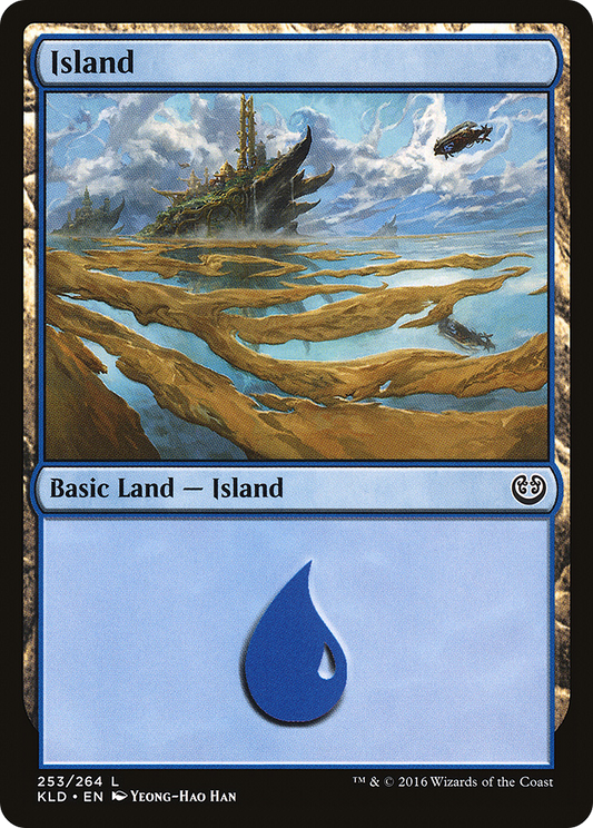 Island (KLD-253) - Kaladesh Foil