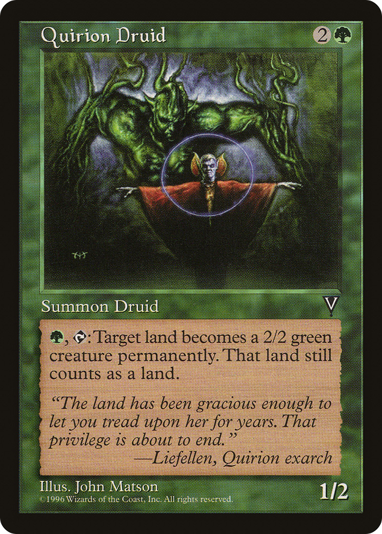 Quirion Druid (VIS-116) - Visions