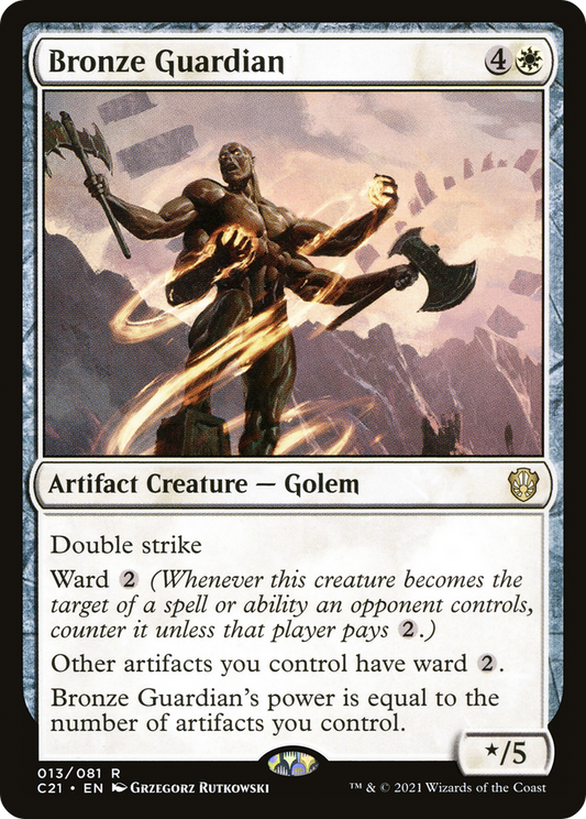 Bronze Guardian (C21-013) - Commander 2021