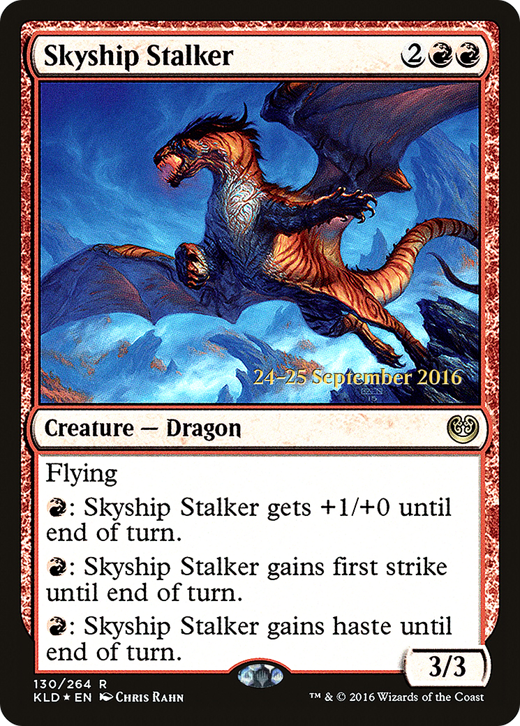 Skyship Stalker (PRE-130S) - Kaladesh Promos (Prerelease) Foil